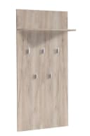 INOSIGN Garderobenpaneel Como Grau Eiche mit 5 Haken und Regal Bild 4