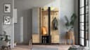 Home Affaire Kompaktgarderobe Nino Artisan Eiche mit Spiegel Bild 1