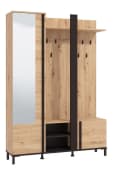 Home Affaire Kompaktgarderobe Nino Artisan Eiche mit Spiegel Bild 2