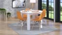 Home Affaire Ancona Runder Esstisch Weiß MDF Bild 1