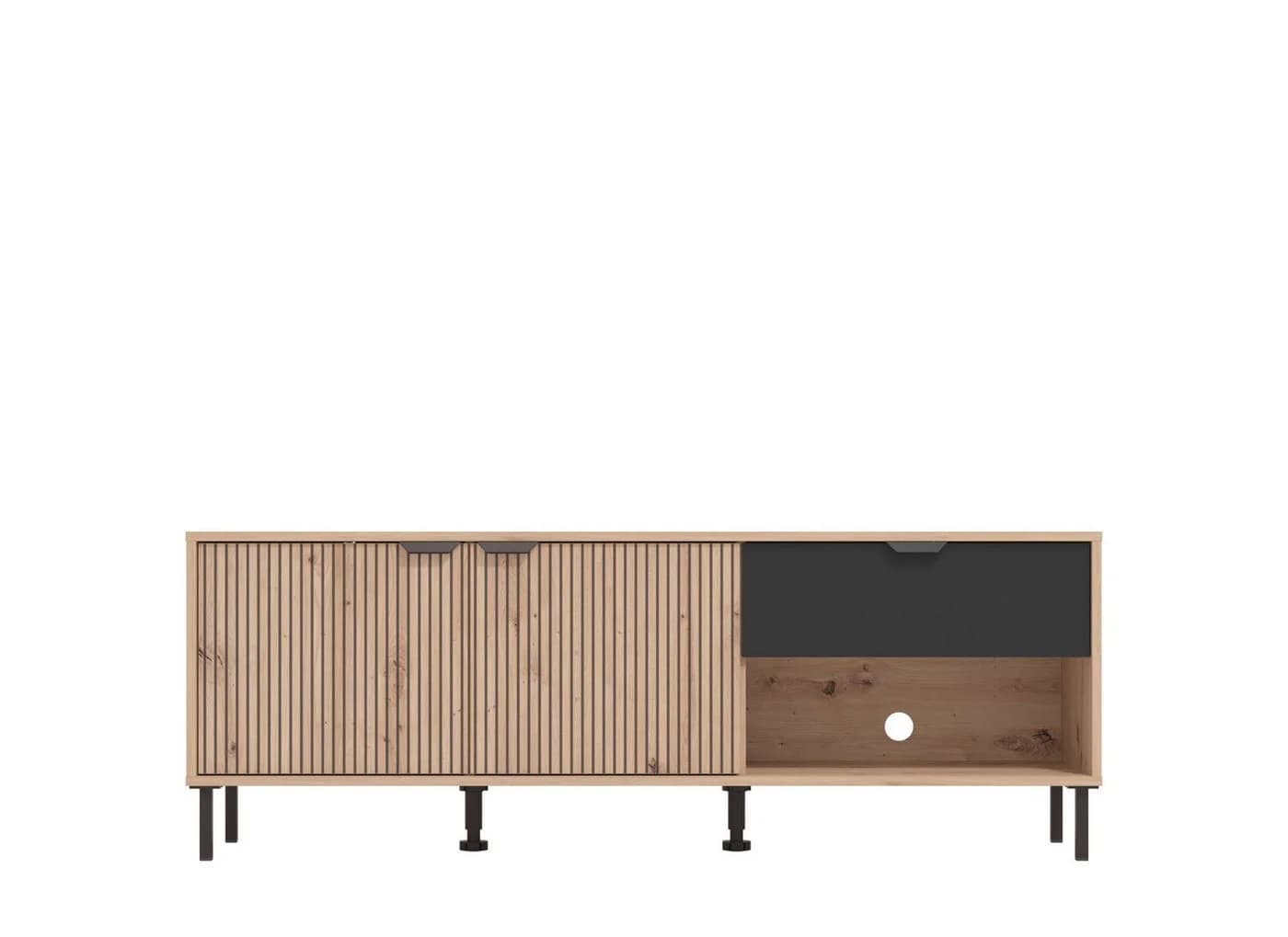 Home affaire Lowboard Mayenne TV-Lowboard 150 cm Breite TV-Schrank - Bild 4