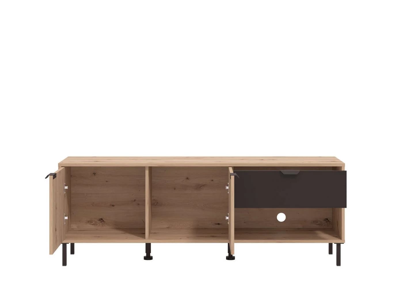 Home affaire Lowboard Mayenne TV-Lowboard 150 cm Breite TV-Schrank - Bild 5