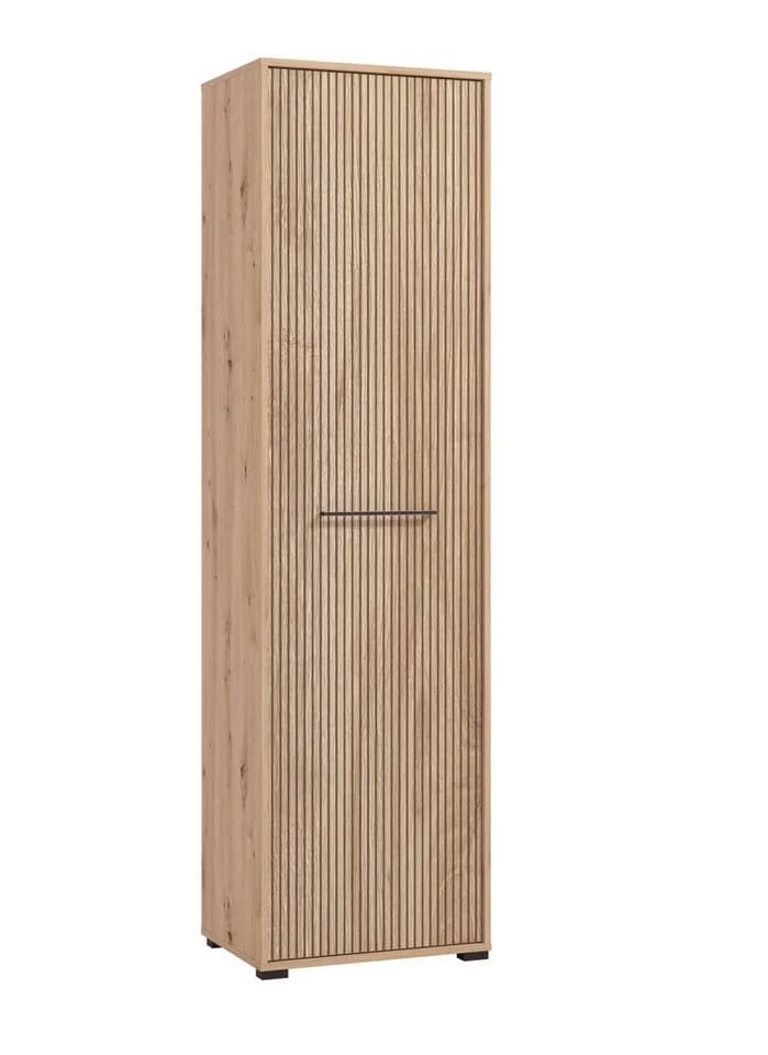 Garderobenschrank INOSIGN Landes Artisan Eiche Schwarz