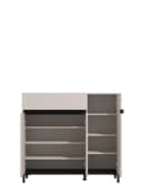 Home affaire Schuhkommode Flannan, Schuhregal, Schuhschrank, sechs Regale und eine Schublade Bild 4