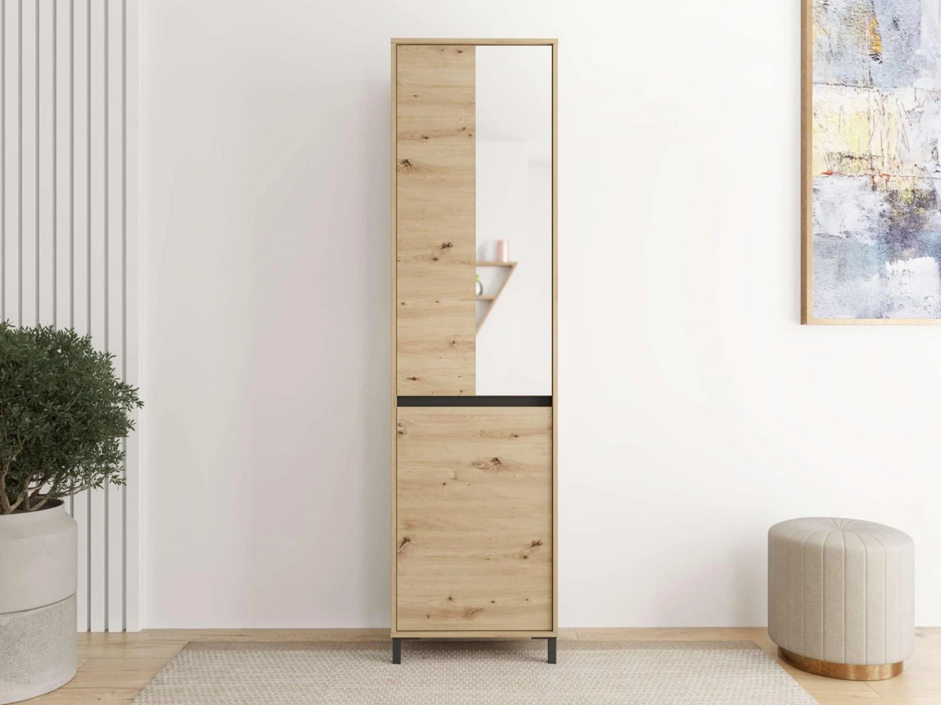 Garderobenschrank Arran Home Affaire Stauraumschrank Flurschrank