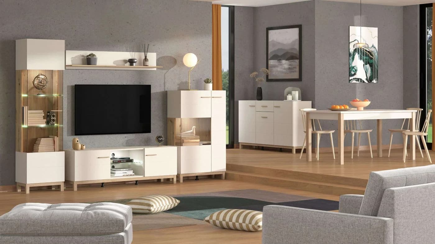 Wandboard Essex KSM Kaschmir-/Eichefarben