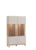 Highboard HOME AFFAIRE Essex Kaschmir Glasfront Bild 3
