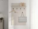 HOME AFFAIRE Garderobenpaneel Rathlin Wandregal Wandpaneel Wandgarderobe Bild 1