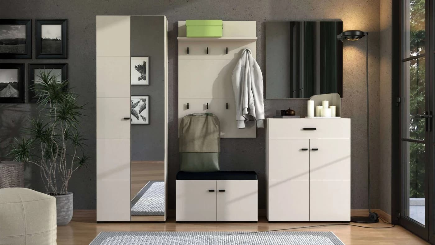 Garderobenschrank Rathlin von Home Affaire mit Spiegeltür - Bild 4