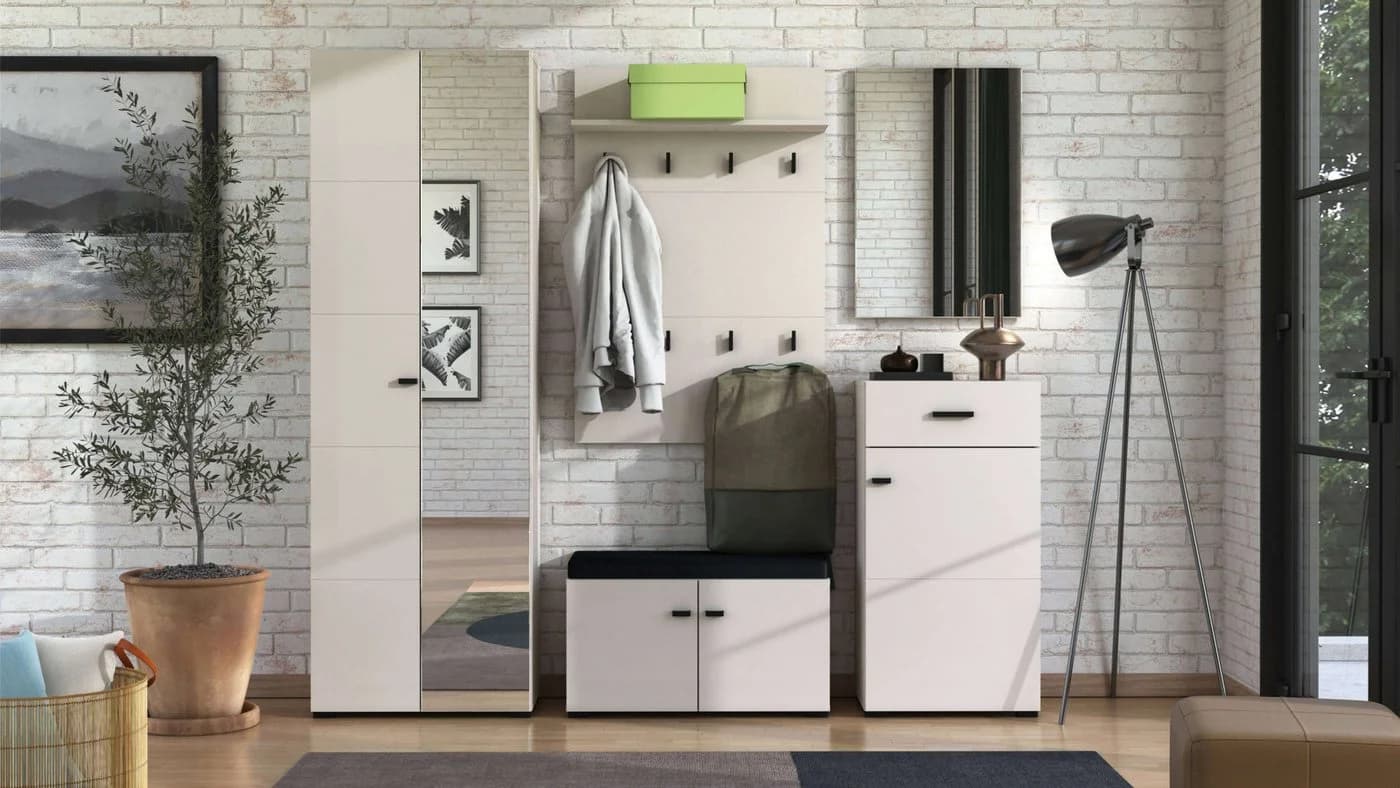 Garderobenschrank Rathlin von Home Affaire mit Spiegeltür - Bild 5