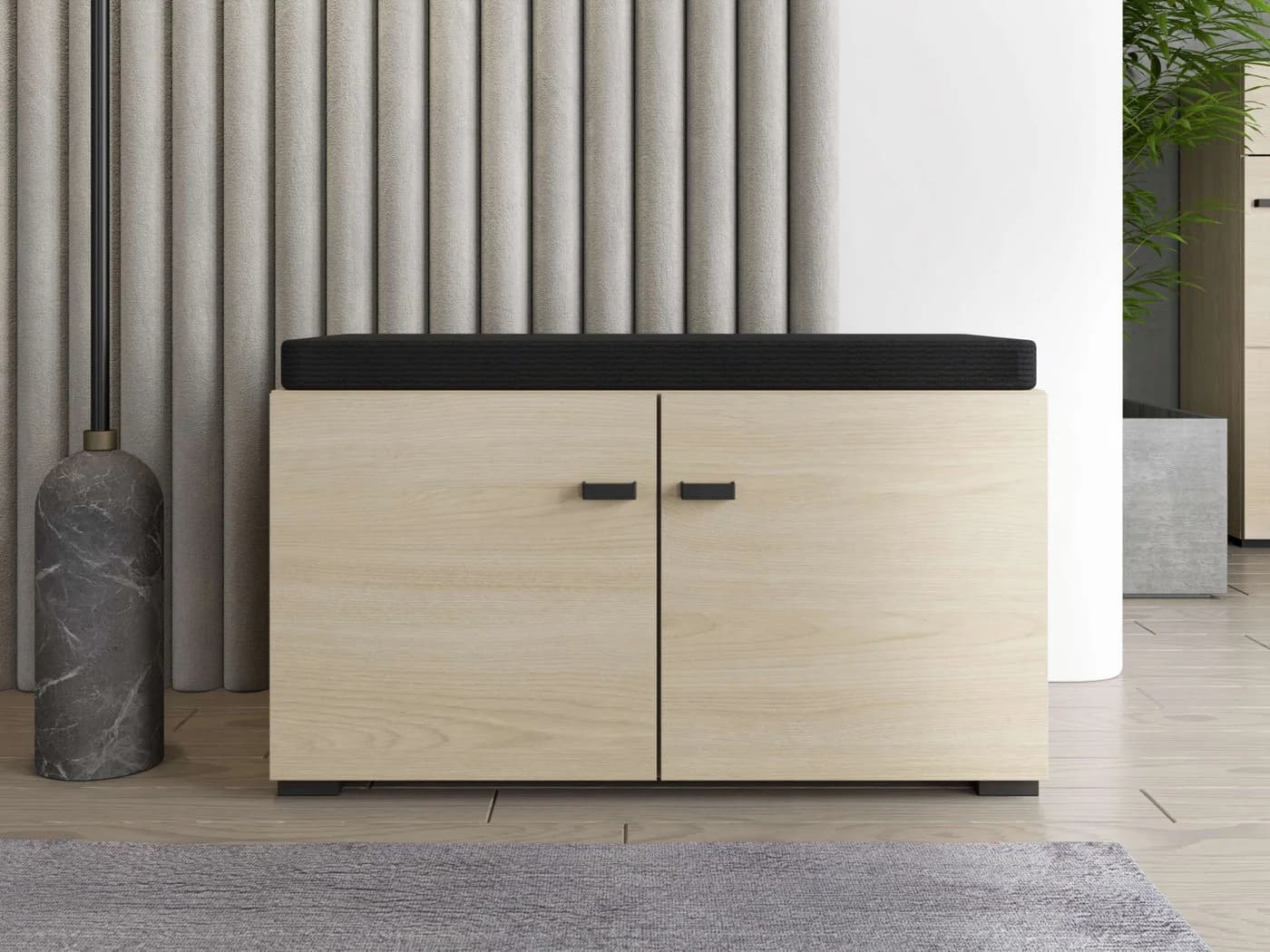 Schuhbank Rathlin von Home Affaire mit Sitzkissen und Stauraum