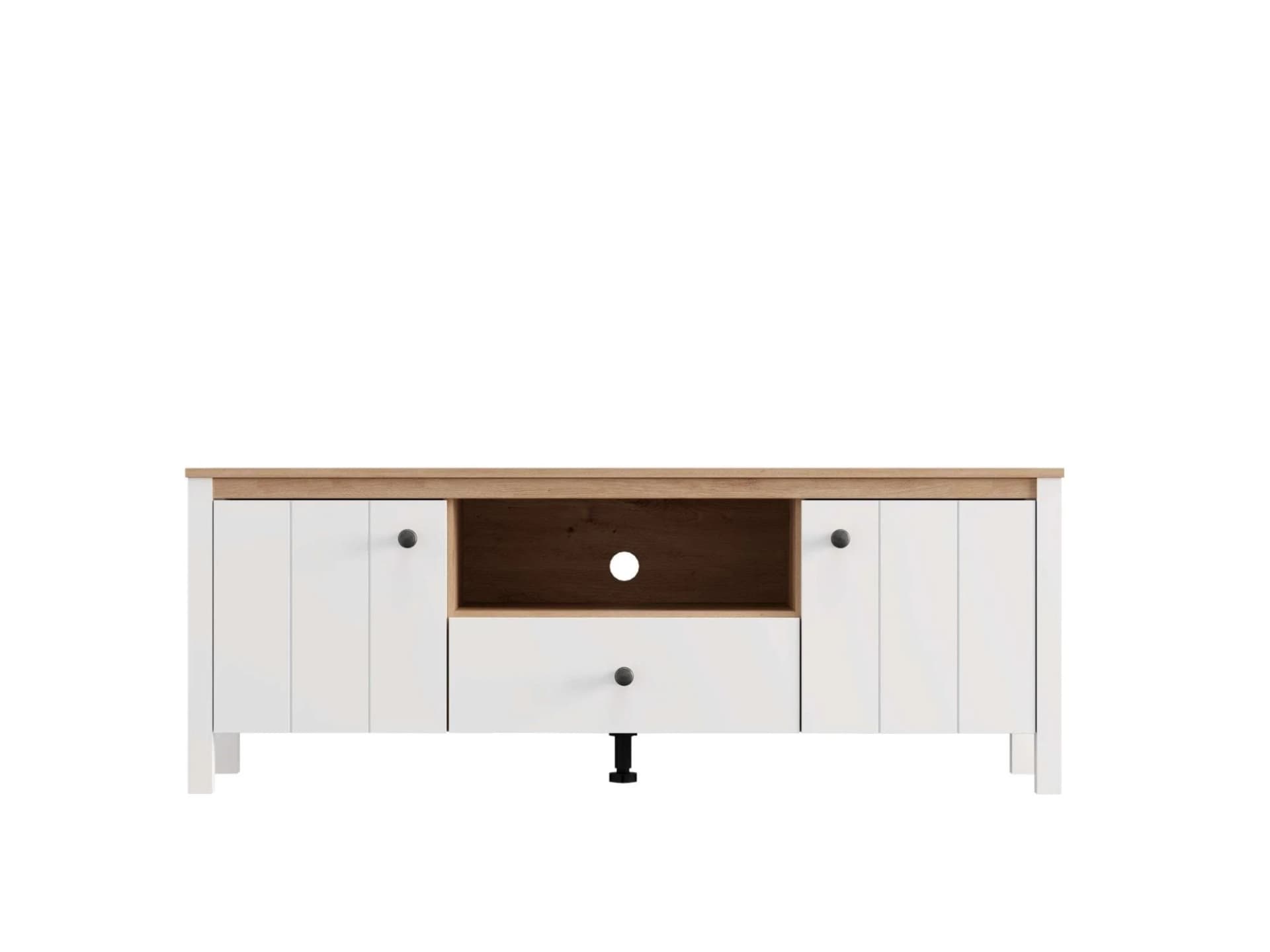 HOME AFFAIRE Lowboard BEDFORD TV-Schrank Opaque Weiß