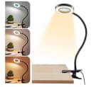 VIVIHEYDAY Klemmleuchte LED Lupenleuchte mit Vergrößerungslupe, USB, dimmbar Bild 2