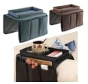 JOYOLEDER Sofa-Armlehnen-Organizer Schwarz Oxford-Gewebe Bild 2