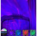VIVIHEYDAY LED Nordlichter Projektor mit Fernbedienung - Bunt USB Bild 5