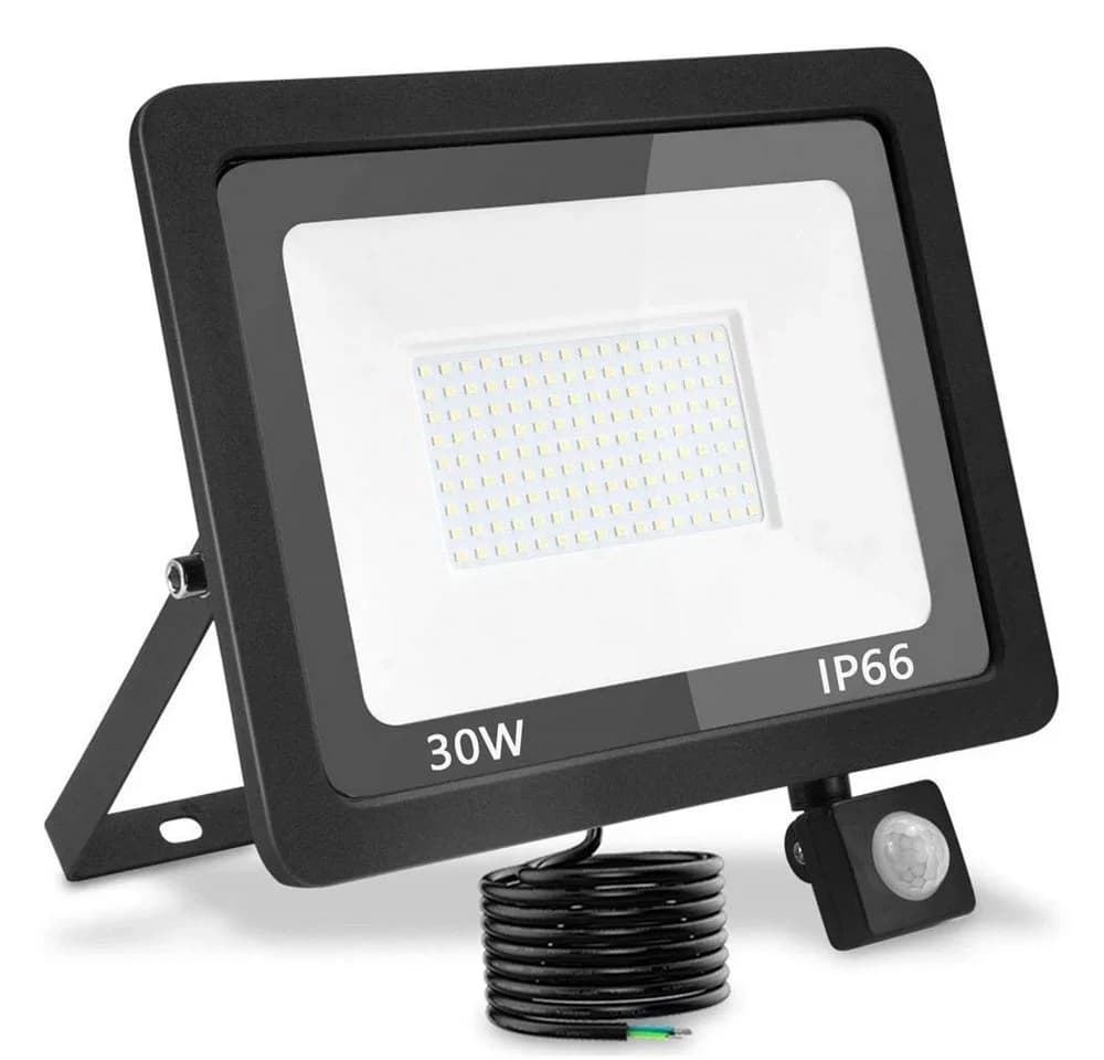 VIVIHEYDAY LED Flutlichtstrahler mit Bewegungsmelder IPX6 Aluminium - Bild 2