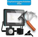 VIVIHEYDAY LED Flutlichtstrahler mit Bewegungsmelder IPX6 Aluminium Bild 3