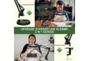 VIVIHEYDAY Lupenlampe 10X LED mit Klemme & Standfuß, 5 Farbmodi dimmbar Bild 5