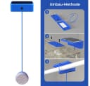 VIVIHEYDAY LED Solarleuchte Unterwasser IP68 wasserdicht mit Fernbedienung Bild 4
