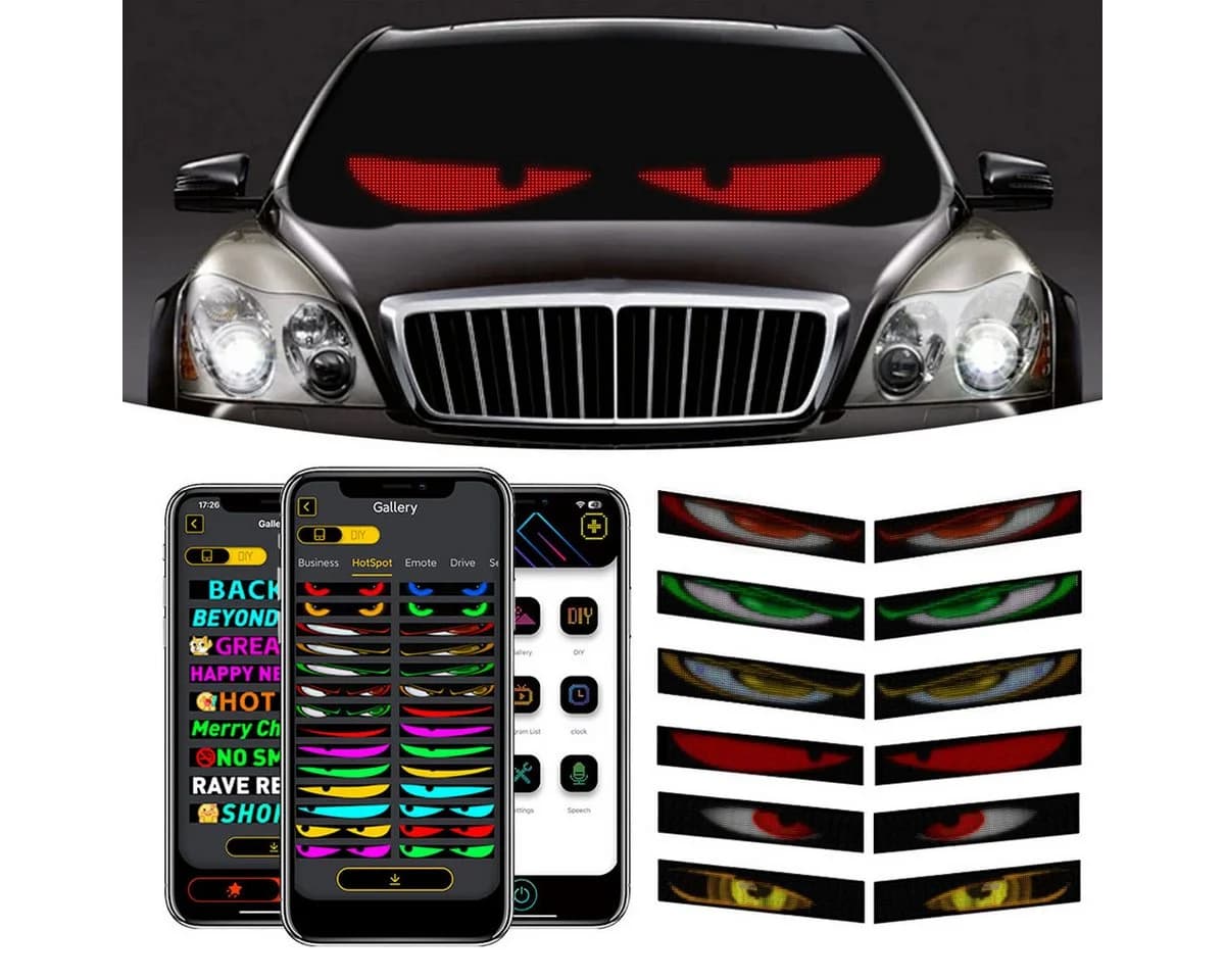 VIVIHEYDAY Flexible LED-Matrix Panel mit App-Steuerung - Bild 2