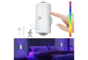 VIVIHEYDAY LED Wandleuchte mit Bewegungsmelder, Kabellos, USB Aufladbar, RGB Wandbeleuchtung 7 Farben Bild 2