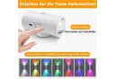 VIVIHEYDAY LED Wandleuchte mit Bewegungsmelder, Kabellos, USB Aufladbar, RGB Wandbeleuchtung 7 Farben Bild 5