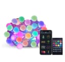 VIVIHEYDAY LED-Lichterkette Bunt 33/66/132 LED-Kugeln mit Fernbedienung, USB-Music Sync, APP-Steuerung Bild 2