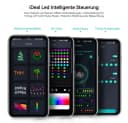 VIVIHEYDAY LED-Lichterkette Bunt mit App-Steuerung & Musik-Sync Bild 5