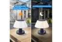 VIVIHEYDAY LED Solar-Tischleuchte Dimmbar Schwarz mit Lichtsensor Bild 5