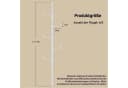 JOYOLEDER Kleiderständer Garderobenständer ausziehbar 4/5 Haken 110-310cm Verstellbarer Teleskop Kleiderständer Bild 1