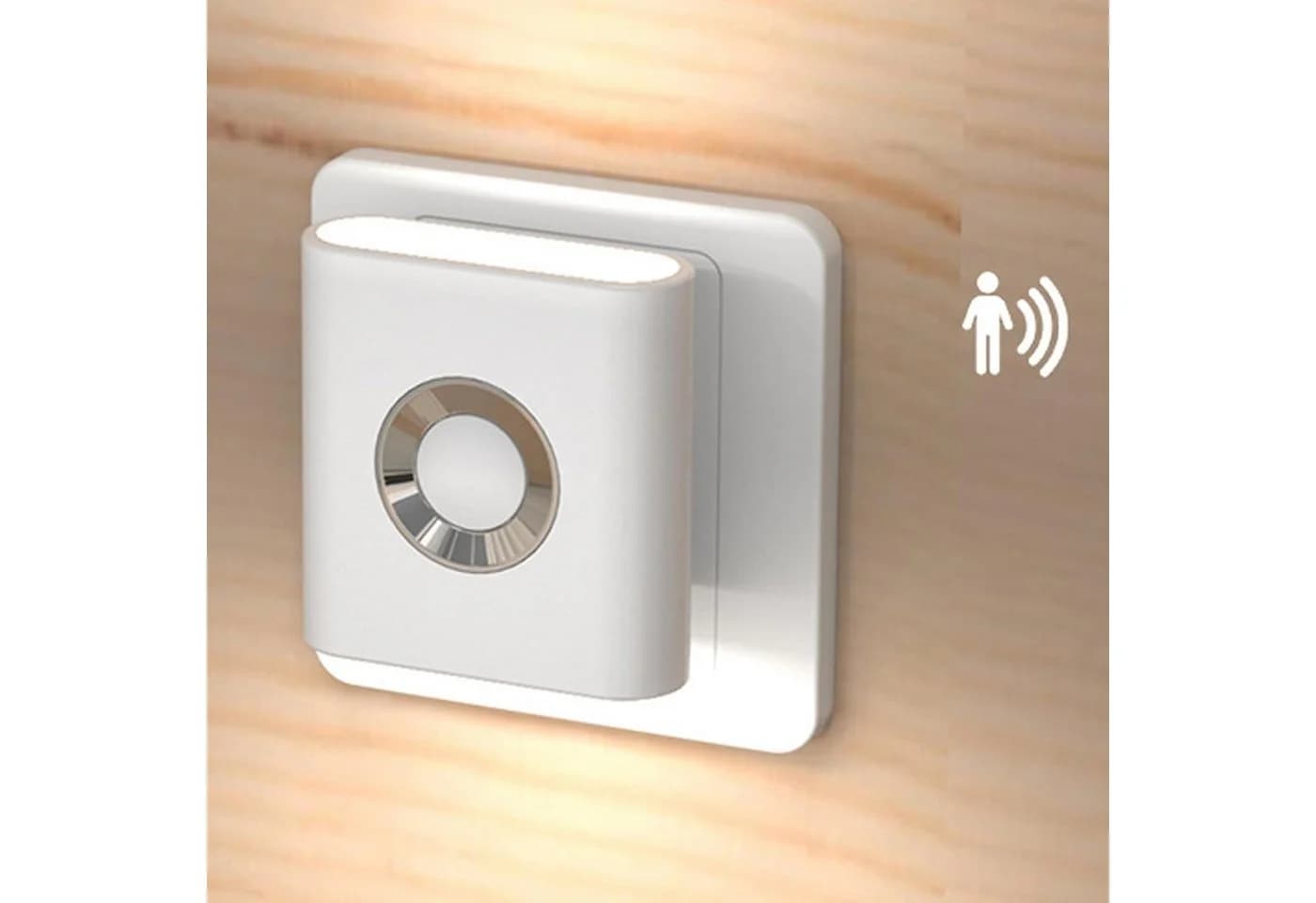 VIVIHEYDAY LED Nachtlicht mit Bewegungssensor Weiß Plug-in - Bild 2