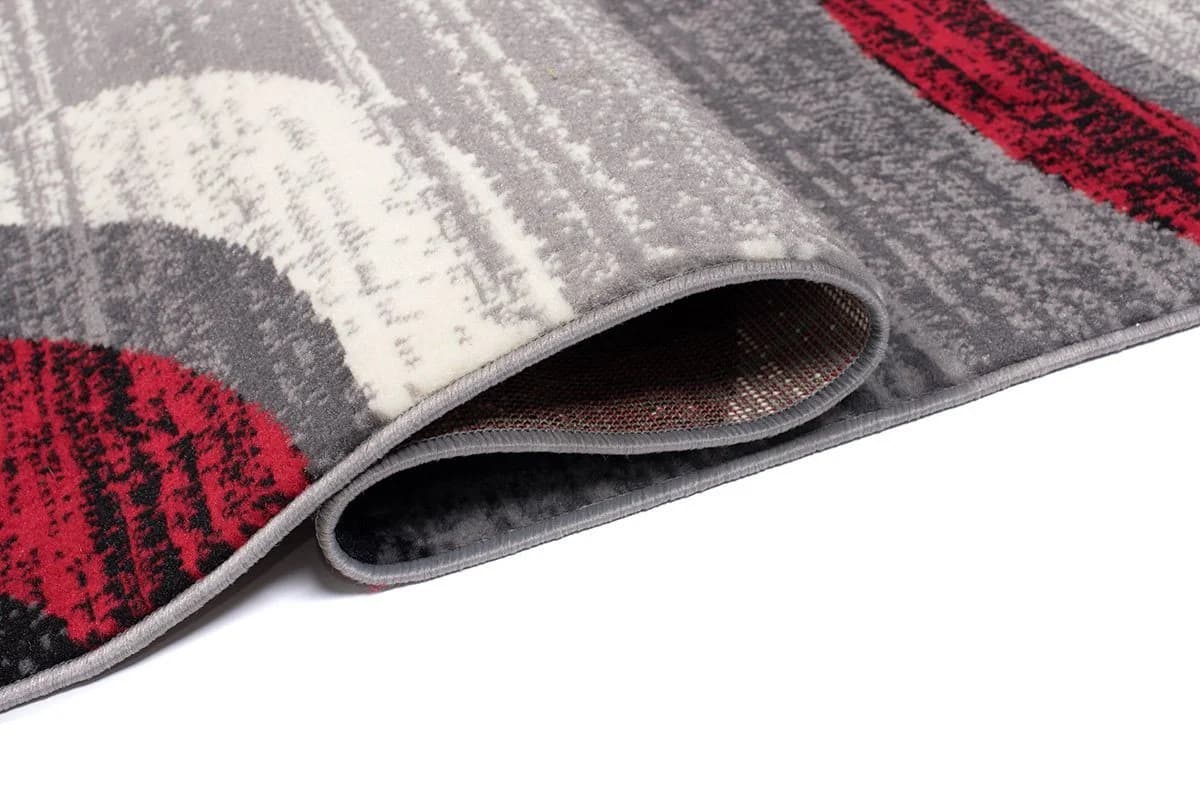 Tapiso Teppich DREAM Modern Rechteckig Beige Rot - Bild 5