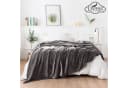 Livess Wohndecke Kuscheldecke Grau Flauschig Sofadecke Bild 1