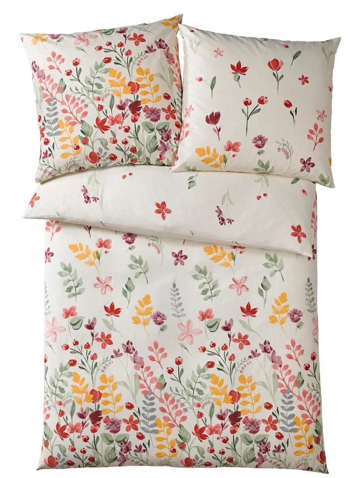 HEINE HOME Bettwäsche Set Bunt Renforcé 100% Baumwolle