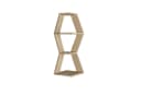 Decortie Eckregal Sablor Modernes Eck-Wandregal Eiche Bild 1