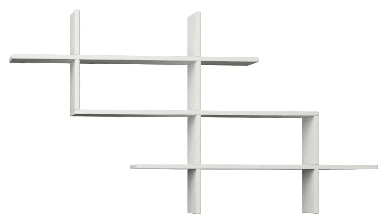 Decortie Wandregal Halic Modern Weiß
