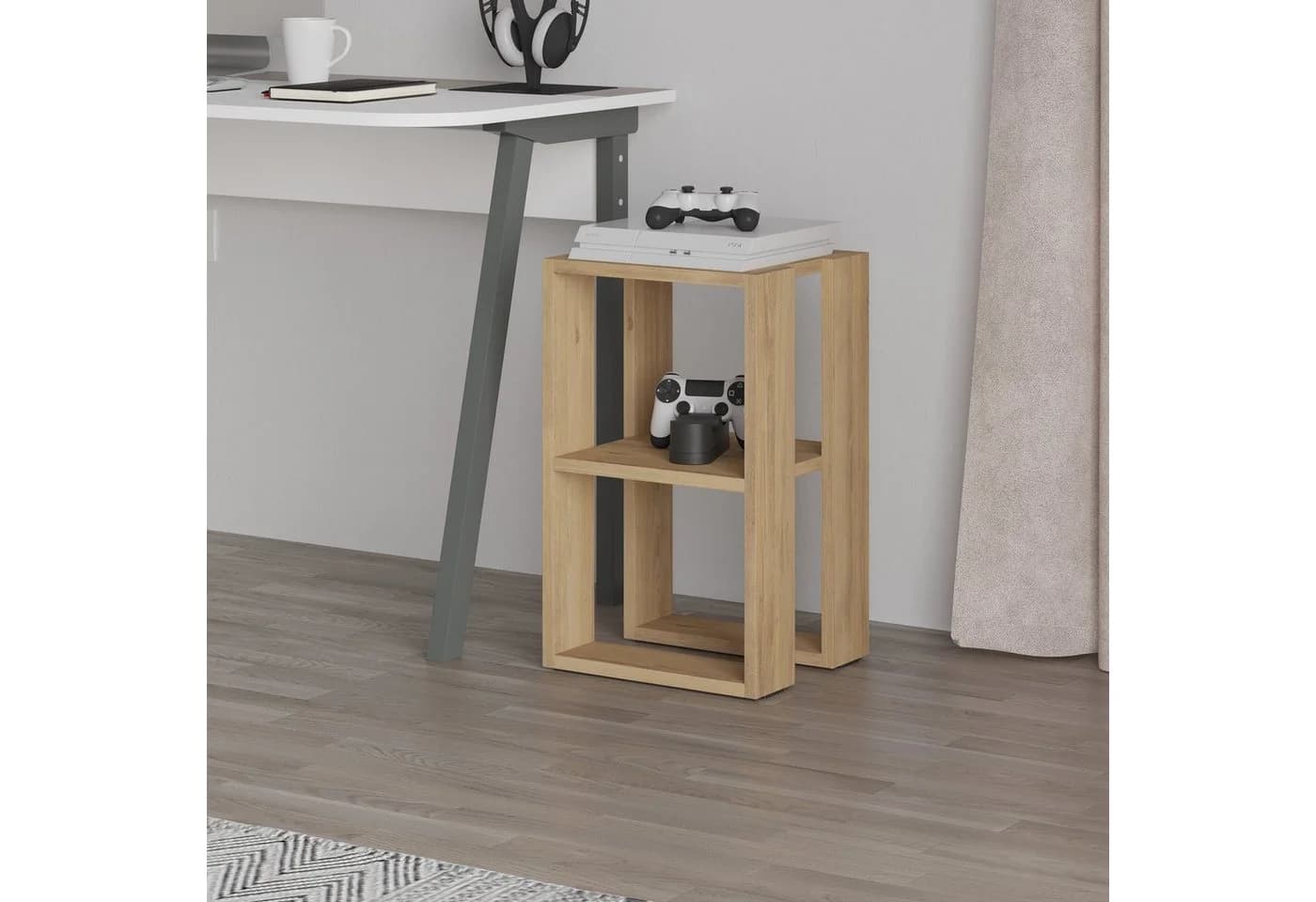 Decortie Nachttisch Lonie Modern Beige - Bild 3