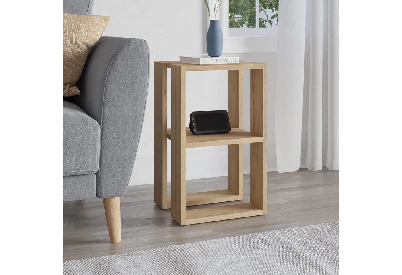 Decortie Nachttisch Lonie Modern Beige - Bild 5