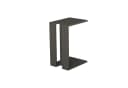 Livetastic Beistelltisch Jasper C-Form Anthrazit Modern Bild 1