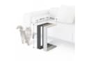 Livetastic Beistelltisch Jasper C-Form Anthrazit Modern Bild 4