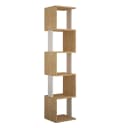 Decortie Bücherregal Piri Modernes Design Eiche-Weiß Bild 5