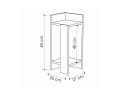 Decortie Nachttisch Elos Set Grau Modern Bild 3
