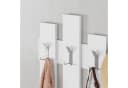 Decortie Wandgarderobe Wave Weiß 8 Haken Modern Bild 1