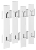 Decortie Wandgarderobe Wave Weiß 8 Haken Modern Bild 5