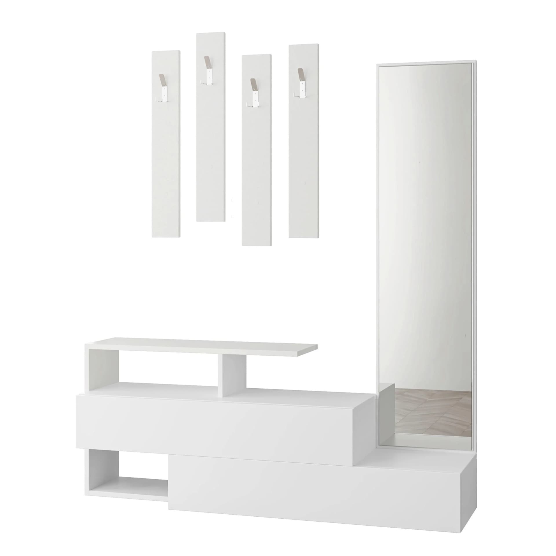 Garderobe Ramda Weiß