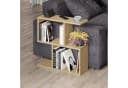 Decortie Beistelltisch Modern Eiche 60x60x60 cm Bild 2