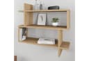 Decortie Bücherregal Paralel Modernes Wandregal Beige Bild 3