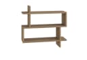 Decortie Bücherregal Paralel Modernes Wandregal Beige Bild 5