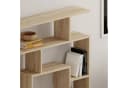 Decortie Bücherregal Labirent Modernes Wandregal Raumtrenner Eiche Bild 3