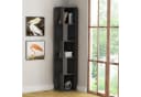 Decortie Bücherregal Piano Modernes Eck-Regal Anthrazit Bild 2
